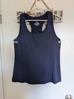 Aeropostale Navy Racerback Performance Tank